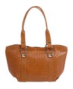 Orange handbag Royalty Free Stock Photo