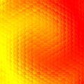 Orange hexagon honney gradient pattern Royalty Free Stock Photo