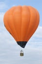 Orange hot air balloon Royalty Free Stock Photo