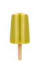 Orange ice-lolly isolated Royalty Free Stock Photo