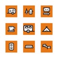 Orange icon series