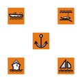 Orange icon series