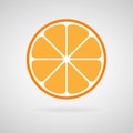 Orange icons set great for any use. Vector EPS10.