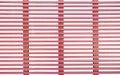 Orange iron cage stripe isolate on white background