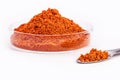 Orange iron oxide, pigment or powder for industrial use, Iron Oxide Pigment, Used in coloring paints in general, plastic rubber,