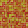 Orange irregular tiles