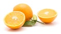 Orange, appelsin isolated Royalty Free Stock Photo