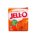 Orange Jello Box