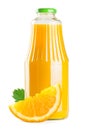 Orange juice bottle