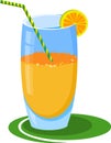 Orange juice, cocktail Royalty Free Stock Photo