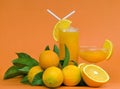 Orange Juice on orange