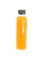 Orange juice in plastic bottle Royalty Free Stock Photo