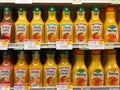Orange Juice for Sale at a Grocery Store