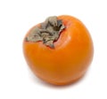 Orange juicy persimmon