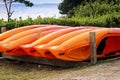 Orange Kayaks