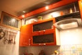 Orange kitchen