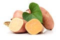 Orange Kumara Sweet Potato Royalty Free Stock Photo