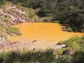 Orange lake in costa rica