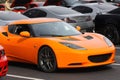 Orange Lamborghini sportscar