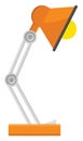 Orange lamp, icon