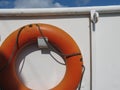 Orange life buoy in Goteburg