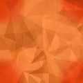 Orange Light Polygonal Mosaic Background Royalty Free Stock Photo