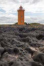 Orange lighthouse