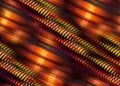 Orange  Line Digital Textile design, Texture Abstract,  Yellow Red Mixing Royalty Free Stock Photo