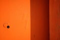 Orange little door