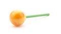 Orange lollipop Royalty Free Stock Photo