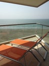 Perfect Balcony Beach View Royalty Free Stock Photo