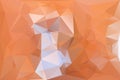 Orange lowpolygonal vector background