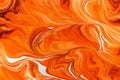 Orange Marble Elegance Background