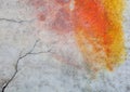 Orange marble tile texture background with cracks Royalty Free Stock Photo