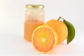 Orange marmalade Royalty Free Stock Photo