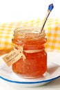 Orange marmalade. Royalty Free Stock Photo