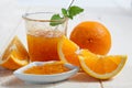 Orange marmalade Royalty Free Stock Photo