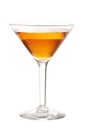 Orange Martini Royalty Free Stock Photo