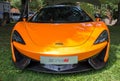 Orange McLaren 570S Front