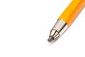 Orange Mechanical Pencil Isolated Royalty Free Stock Photo