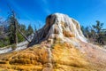 Orange Mound at Mammoth Hot Springs