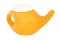 Orange Neti Pot Royalty Free Stock Photo