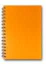 Orange Note Book Royalty Free Stock Photo