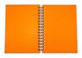 Orange Note Book Royalty Free Stock Photo