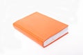 Orange notepad with bookmarks