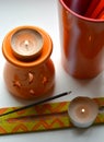 Orange objects aromatic Royalty Free Stock Photo