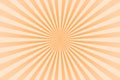 Orange pastel color rays abstract background Royalty Free Stock Photo