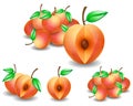 Orange peaches