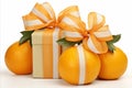 Orange Pearl Green New Years Gift Boxes Festive Packaging for the Perfect Celebration