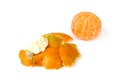 Orange peel. Royalty Free Stock Photo